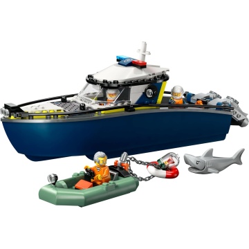 LEGO City - Police Boat Chase 60456, 264 piese, 6 ani+ - Img 3