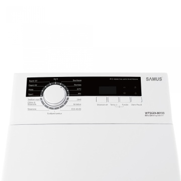 Masina de spalat rufe cu incarcare verticala Samus WTSGDI-80133 - Img 2