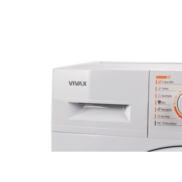 Masina de spalat rufe cu uscator VIVAX WDF-1408D616BS, Spalare 8 kg, 1400 RPM, Uscare 6 kg, Eco ,Clasa B Spalare, Clasa E Uscare, Display digital, Control electronic, Blocare acces copii, Temperatura reglabila, Quick Wash, Delay Start, 16 Programe, Alb - Img 6
