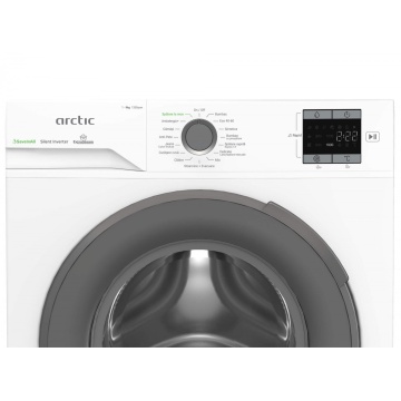 Masina de spalat rufe frontala Arctic, APLM1WFSU19210WG, 9 kg, 1200 rpm, Clasa A, Alb - Img 5