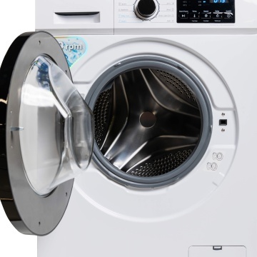 Masina de spalat rufe VIVAX WFL-140712CI, 7kg, 1400 RPM, BLDC Motor Inverter, Clasa A, Steam, Baby Care, Eco, Display digital, Temperatura reglabila, Drum Clean Sterilization, Qucik Wash, Delay Start, 12 Programe, Alb - Img 4