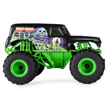 Masinuta Monster Jam RC - Grave Digger, scara 1:24 Teleghidata - Img 5