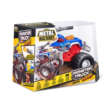 Metal Machines Monster Truck Wars, ZURU, Jawsome 4 ani+ - Img 2