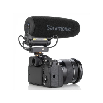 Microfon Saramonic Vmic5 ProAuto On/Off, TRS & TRRS, Negru - Img 4