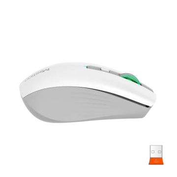 Mouse office wireless Meetion BTM002, Alb - Gri - Img 6