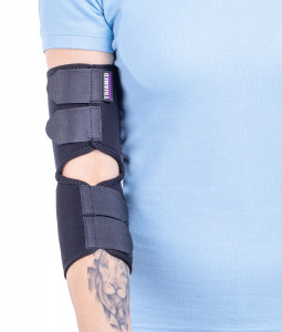 Orteza de cot simpla Triamed Elbow Flex, SRT215, Negru - Img 3