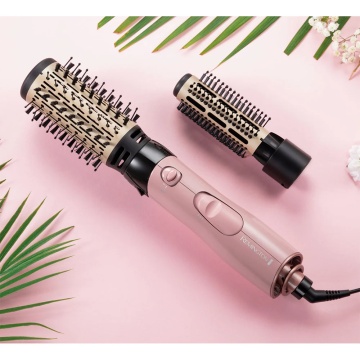 Perie cu aer cald Remington Coconut Smooth AS5901, 1000 W, Invelis ceramic cu cocos, Ionizare, 2 perii, Roz - Img 2
