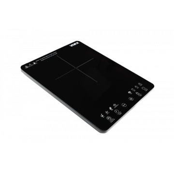 Plită inducție portabilă Vivax HPI-2001TP, 2000 W, 1 zonă de gătit cu control tactil digital, afișaj LED multifuncțional, 8 programe automate, funcție timer 1–4h, oprire automată, suprafață sticlă ceramică termorezistentă, design compact, negru - Img 6