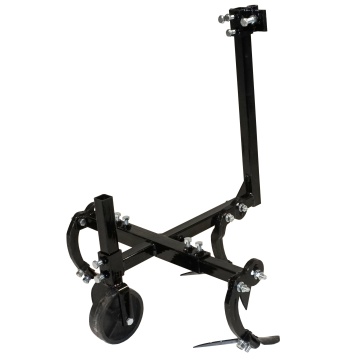 ProGARDEN PRO-PRS20-45 prasitoare cu roata limitatoare adancime pentru motocultor, 20cm distanta intre randuri, tija 45cm - Img 2