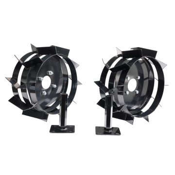 ProGARDEN Set 2 roti metalice 400x8 cu manicot 23mm