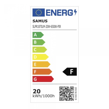 Proiector LED cu senzor de miscare Samus SLPR1870LM-20W-6500K-PIR - Img 2