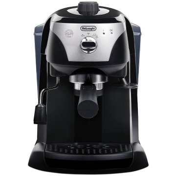 (Resigilat) Espressor manual De'Longhi EC221.B, 15 Bar, 1 l, dispozitiv spumare, sistem cappuccino, oprire automata, negru/ gri - Img 3