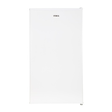 (Resigilat) Frigider cu o usa VIVAX TTR-93E, 93L, Clasa E, Termostat reglabil, Iluminare interioara, Compartiment gheata, Usa reversibila, Suprafata painted metal, H 85 cm, Alb
