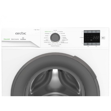 (Resigilat) Masina de spalat rufe frontala Arctic, APLM1WFSU19210WG, 9 kg, 1200 rpm, Clasa A, Alb - Img 5