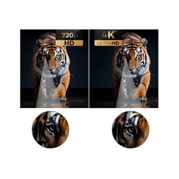 (Resigilat) Televizor Smart SCHNEIDER Ultra HD 4K 43SC691K de 109 cm, Sistem VIDAA OS, Wi-Fi, Netflix, YouTube, Prime Video, Disney Plus, Audio Dolby, Negru, Clasa E - Img 3