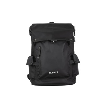 Rucsac Laptop HAVIT H0033, Impermeabil, Rezistent la șocuri, Port USB, 300x160x450 mm, Negru - Img 3