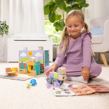 Set de joacă Melissa & Doug Spin Master - Blockables™ Oraș 3 Ani+ - Img 3
