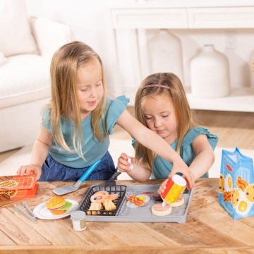 Set de joacă Melissa & Doug Spin Master - Flip and Fry Grill 27 piese 3 ani+ - Img 3