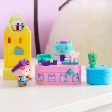 Set figurine Gabbys Dollhouse - Casuta de papusi cu mobilier, 3 ani+ - Img 3