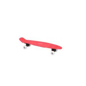 Skateboard No Fear pentru copii, 57x15x9cm PP/PVC, Rosu - Img 2