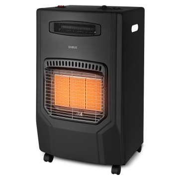 Soba pe gaz Samus RS425H, 4.2 kW, arzator infrarosu cu placi ceramice, ventilator, aprindere piezoelectrica, senzor ODS, 20-100 mp