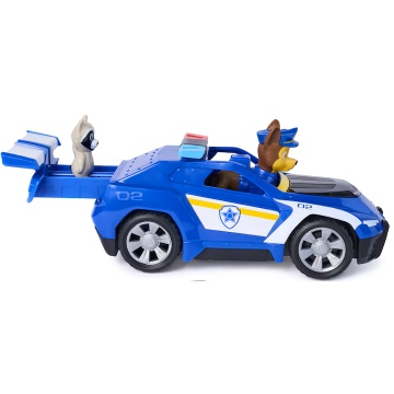 Spin Master - Set jucărie Rescue Cruiser Chase cu motor de retragere și figurine - Img 3