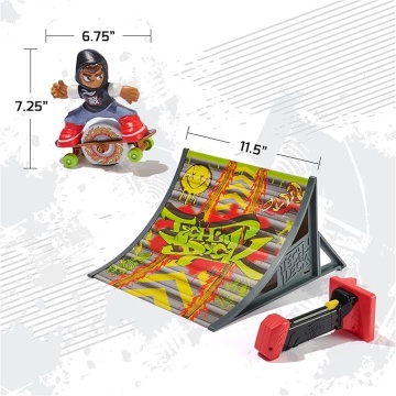 Spin Master, Tech Deck Shred N' Blast, skateboard, multicolor - Img 5