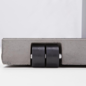 Suport umbrela terasa, cu roti, beton, 50 kg, 57 x 57 cm, H 7 cm, gri - Img 6