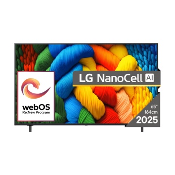 Televizor LG NanoCell 50NANO80A3B, 126 cm, Smart, 4K Ultra HD, Clasa F (Model 2025)