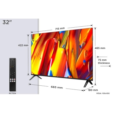 Televizor QLED TCL 80 cm (32") 32V5C, Full HD, Smart TV, WiFi, CI+ - Img 5