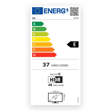 Televizor Smart NEI 40T3K, 100 cm diagonala,Tizen OS, Dolby, CI+, HDMI ARC, Full HD, 1920 x 1080 px, Clasa E, Negru - Img 6