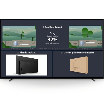 Televizor Sony BRAVIA OLED 55A80L, 139 cm, Smart Google TV, 4K Ultra HD, 100 Hz, Clasa G - Img 10