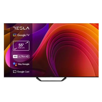 Tesla Google TV DLED 55E655BUS, 139 cm, UHD, blackDVB-T/T2/C/S/S2, 250cd/m2, VESA 200x300 mm - Img 13