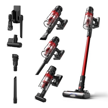 Aspirator vertical fara fir 2 in 1 Samus Hurricane 2, 600 W, 29 kPa, autonomie 60 min, recipient 0.8 L, filtru HEPA