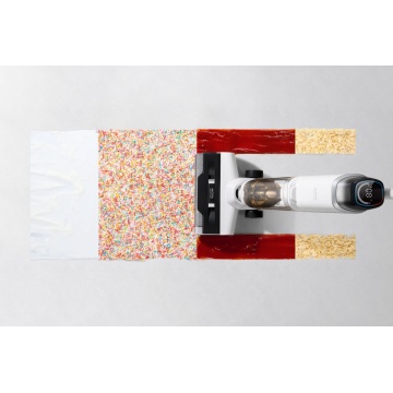 Aspirator vertical si mop MOVA K10 PRO, 890 ml, LED, Auto-curatare, 15000Pa, Alb - Img 12