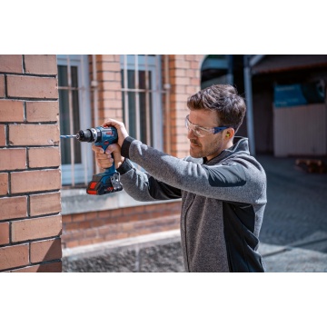 Bosch GSB 18V-90 C Masina de gaurit cu percutie + 2 x acumulatori GBA 5.0Ah + incarcator rapid GAL 18V - Img 2
