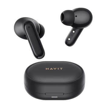 Casti HAVIT TW950, Bluetooth 5.2, TWS, In-Ear, Control tactil, Negru - Img 5