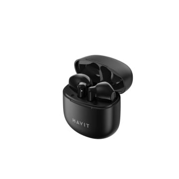 Casti HAVIT TW976, Bluetooth 5.3, TWS, In-Ear, Control tactil, Negru - Img 1