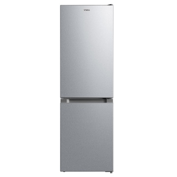 Combina frigorifica VIVAX CF-174ELF S, Capacitate 174 L, Clasa E, Low Frost, Termostat reglabil, Iluminare LED, Usi reversibile, Înalțime 150 cm, Argintiu