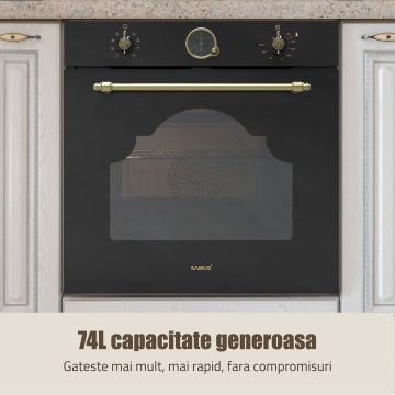 Cuptor incorporabil Samus SC630VTA9 Black - Img 3