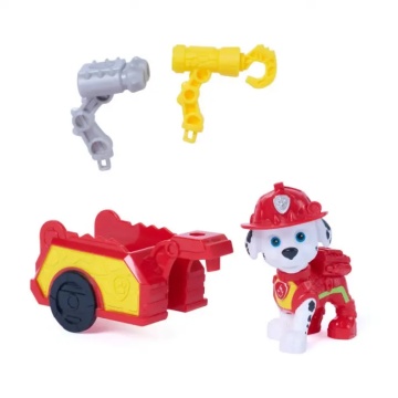 Figurina cu accesorii, Paw Patrol the Dino Movie, Marshall - Img 6