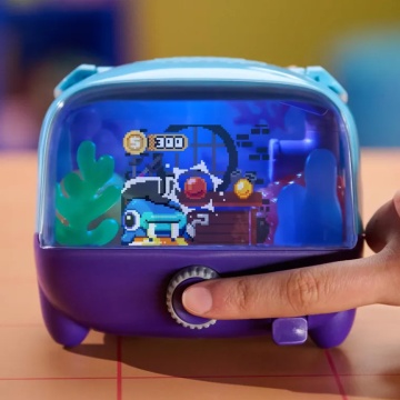 Figurina interactivă Spin Master Bitzee Acvariu, LED personalizabile, 30 personaje, 5 ani+ - Img 10