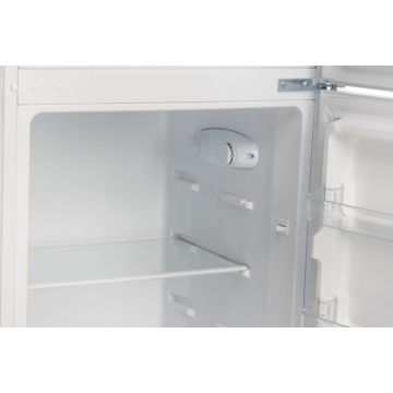 Frigider cu doua usi VIVAX DD-207E S, 204L, Clasa E, Termostat reglabil, Iluminare LED, Usi reversibile, Suprafata painted metal, 3 Rafturi de Sticla securizata, H 143 cm, Argintiu - Img 4