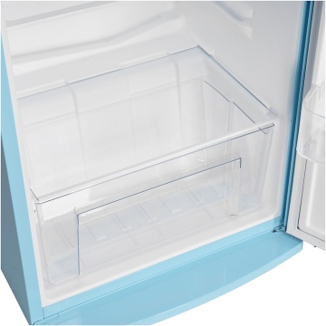 Frigider cu o usa Fram FSD-VRR315BLF+, 315l, Clasa F, Ventilator, Lumina LED, H 176.9 cm, Albastru - Img 5