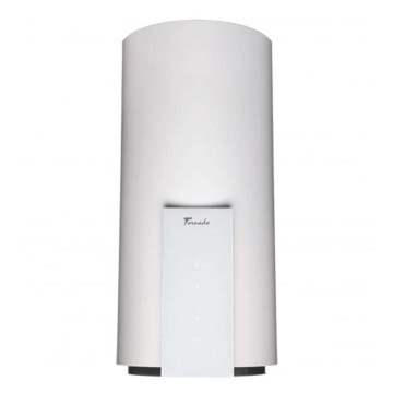 Hota tip Insula Tornado Tube Island 1200 (40) LED, 1 motor, inaltime 90-120 cm, 4 viteze, absorbtie 1200 m3/ora, Alb