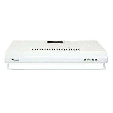Hota traditionala Tornado Bona 10 (50) LED, 1 motor, latime 50 cm, absorbtie 380 m3/ora, filtru anti-grasimi aluminiu 5 straturi, Alb - Img 1