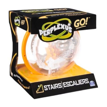 Joc Perplexus Spin Master Go Stairs - Labirint 3D portabil cu 35 de obstacole