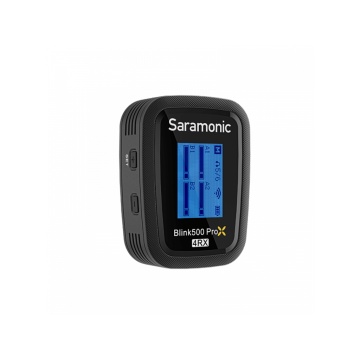 Kit microfon Saramonic Blink500 ProX B8 4TX+RXWireless, 2.4 GHz, display OLED, 4500mAh - Img 8