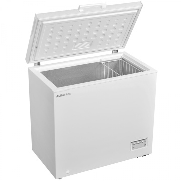 Lada frigorifica Albatros LA279E, Clasa E, 215 kWh/an, congelare 12 kg/24h, Fast Freeze, control electronic, interior aluminiu - Img 2