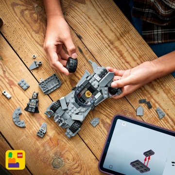 LEGO® DC - Batmobilul din Batman vs Superman 76331, 220 piese - Img 8